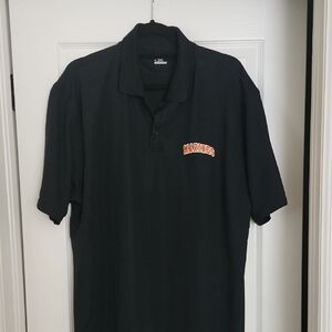 Under Armour MARINE LOGO  Black Polo Shirt with Classic Design